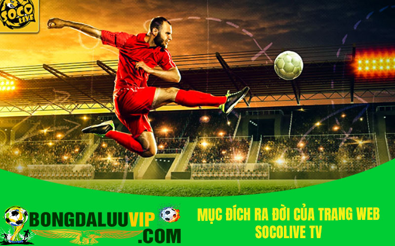 Mục đích ra đời của trang web Socolive TV