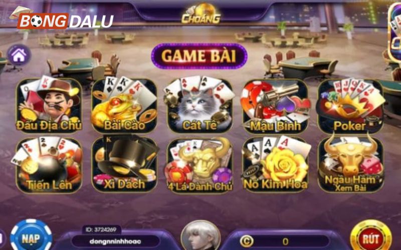Top game bài đổi thưởng uy tín hiện nay
